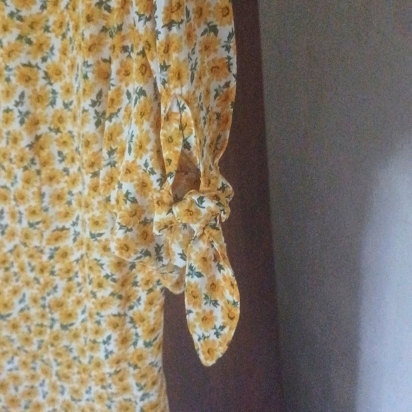 Faithfull The Brand Yellow Dress-EUC - Picture 6 of 7